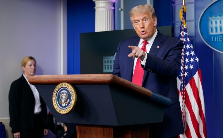 Trump says he believes institutional racism exists in US in contrast to public statements: Woodward book