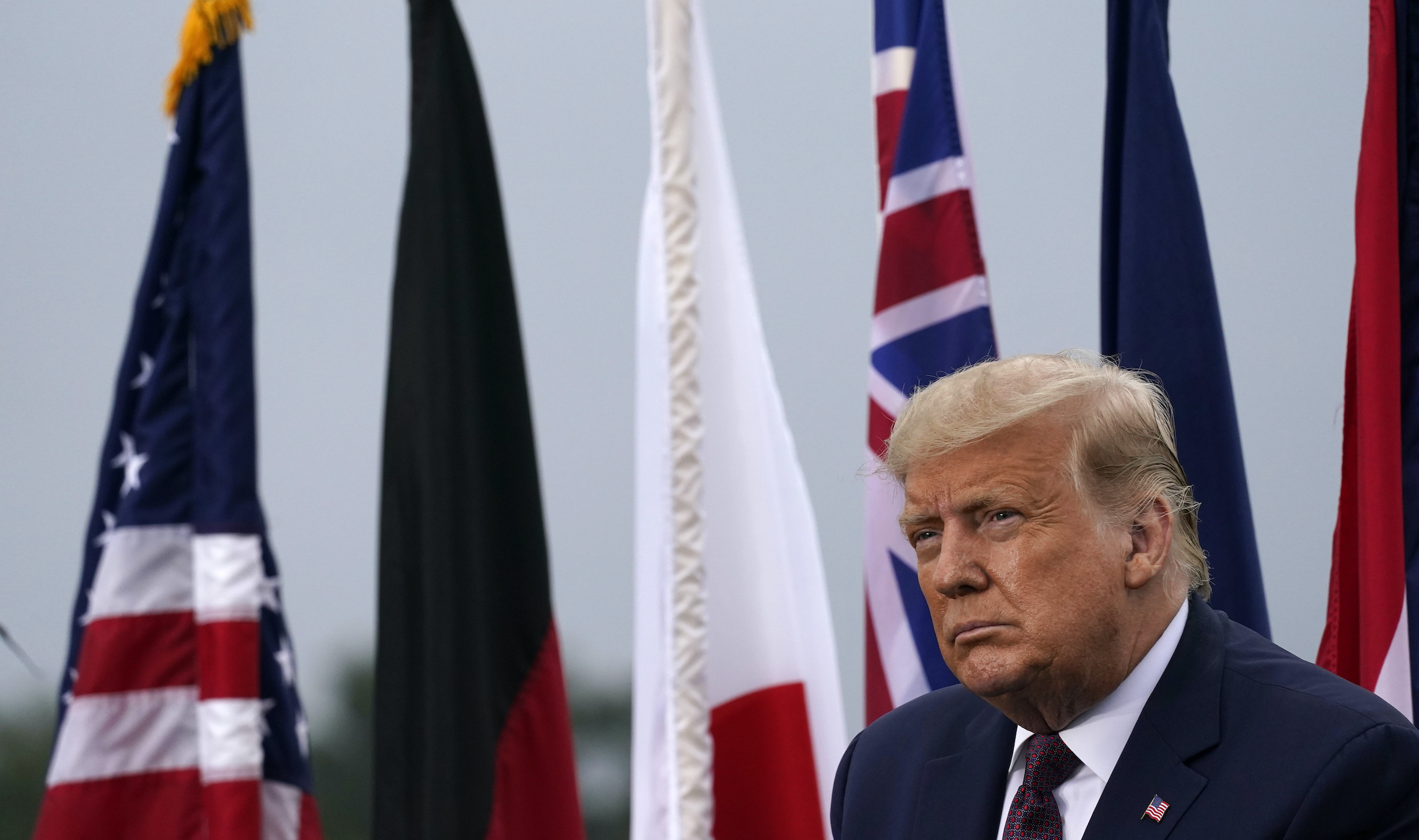 Trump offers words of healing to America and threats to terrorists as he remembers 9/11