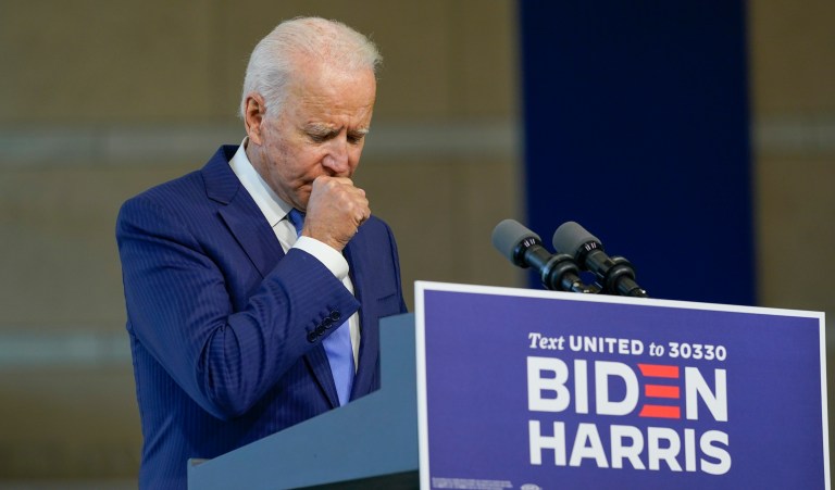 Biden would rather not talk about the open Supreme Court seat