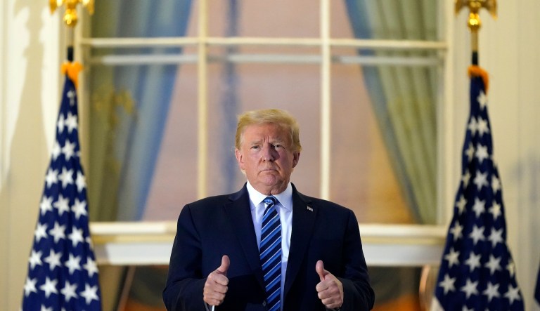 Trump has done nothing differently after catching COVID. That’s a good thing