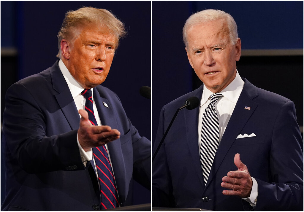 Early voting data in battleground states shows Trump outpacing national polls giving Biden an edge