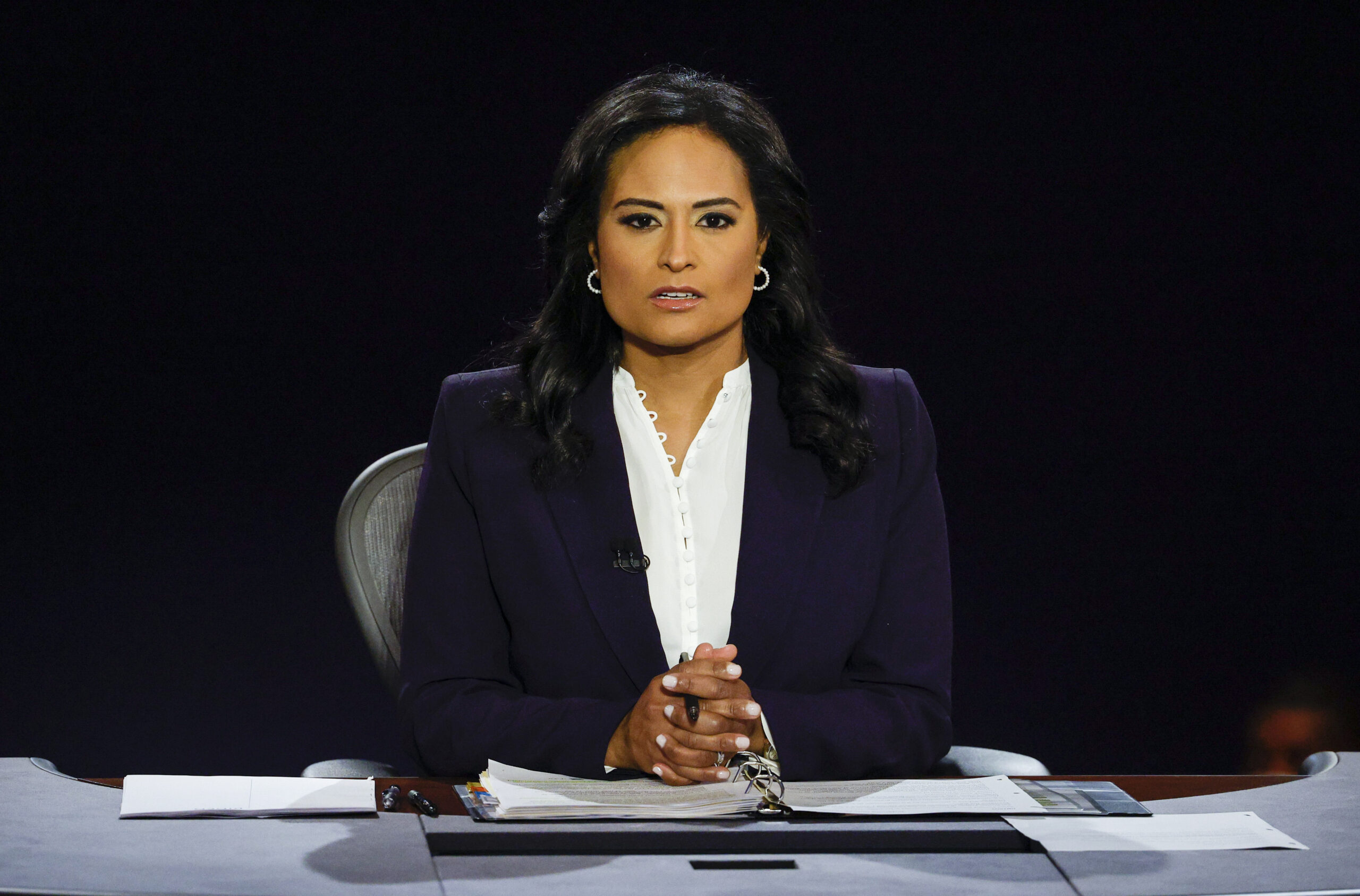 MSNBC hosts say critics owe final debate moderator Kristen Welker an apology