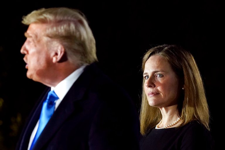 Trump nominee to replace Amy Coney Barrett on appeals court sent to Senate