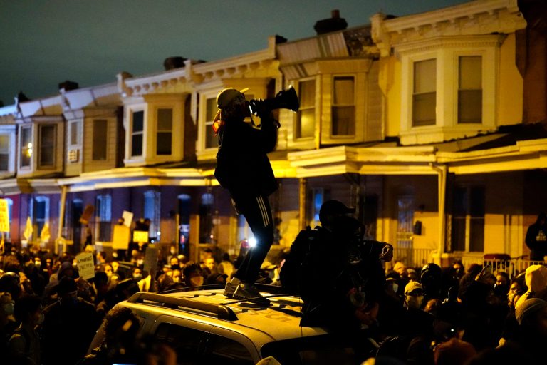 Philadelphia police find abandoned van with explosives amid racial tension