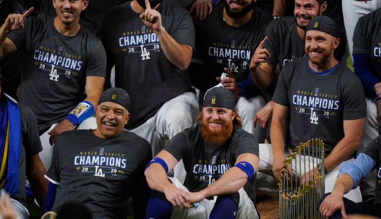 LA Dodgers’s Justin Turner tests positive for COVID-19 and celebrates World Series win with teammates anyway