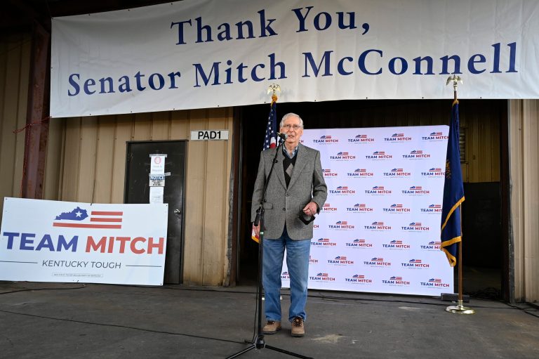 A former Senate majority leader, Trent Lott, sees the GOP retaining control of the Senate today and keeping Senate Majority Leader Mitch McConnell, R-Ky., in charge.