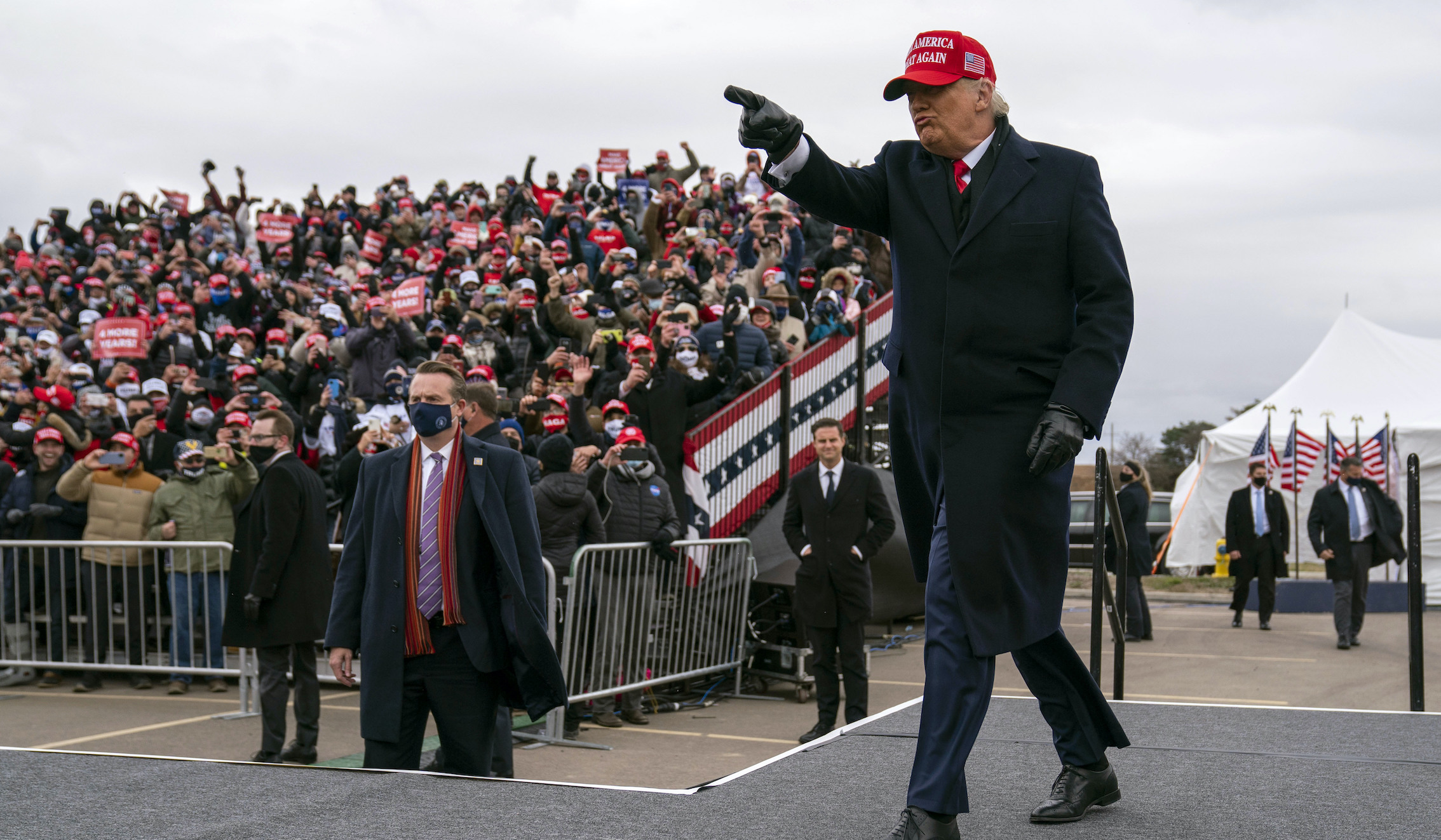Trump and Biden supporters each point to final polls as reasons for optimism