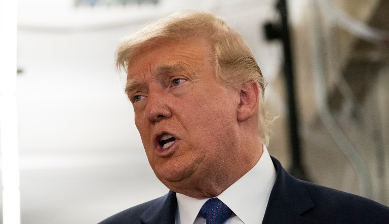 Trump accuses Democrats of trying to steal the election