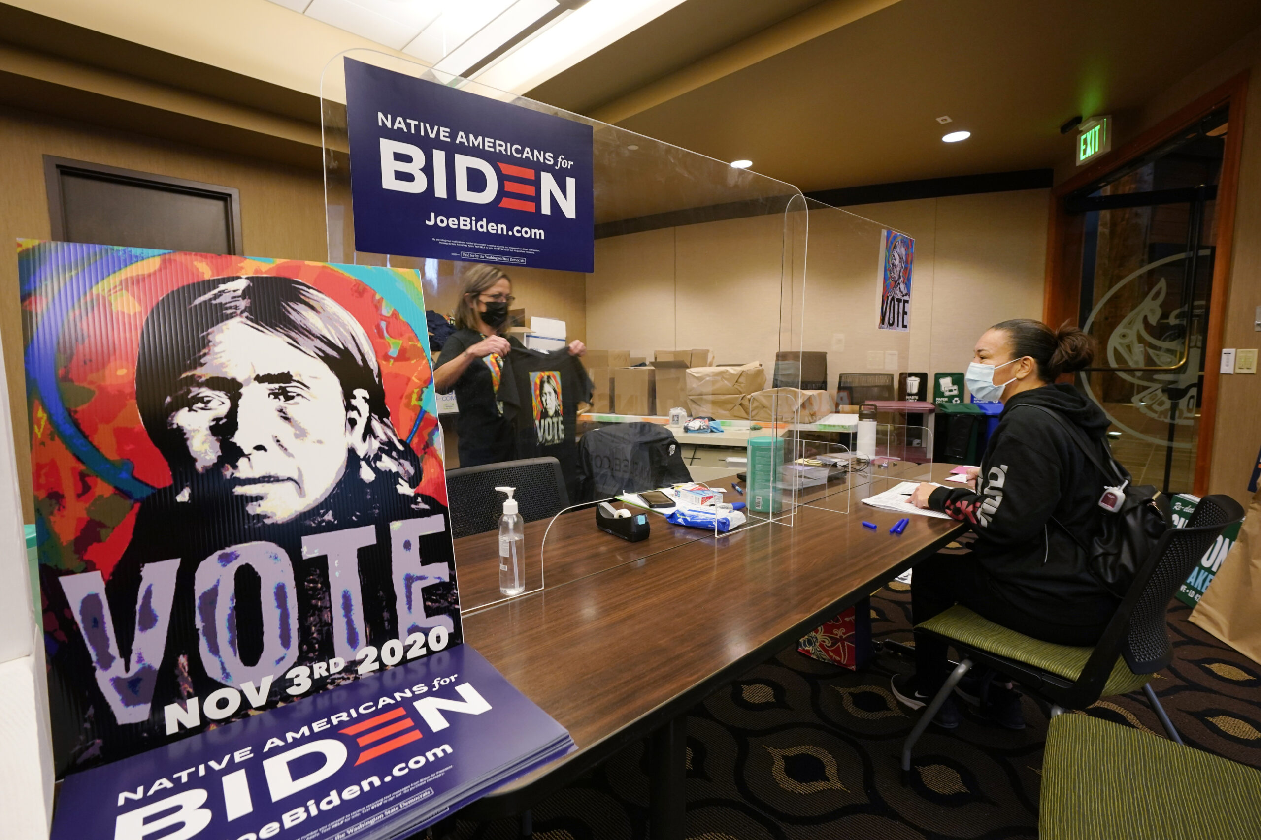 Pro-Biden effort offered Native Americans $25-$500 Visa gift cards and jewelry to vote