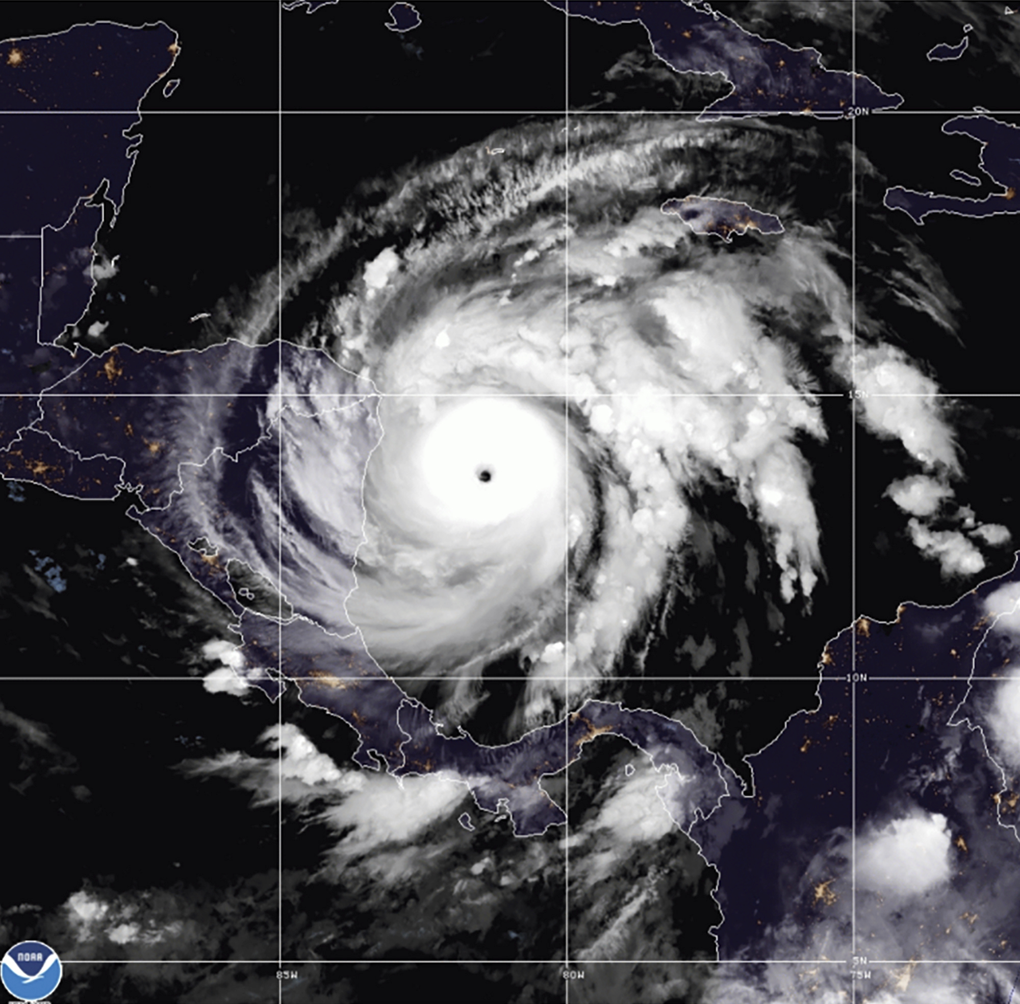 Hurricane Iota, now strongest hurricane of 2020, continues record-breaking year