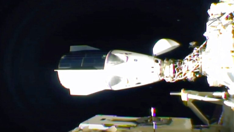 SpaceX capsule with four astronauts reaches space station