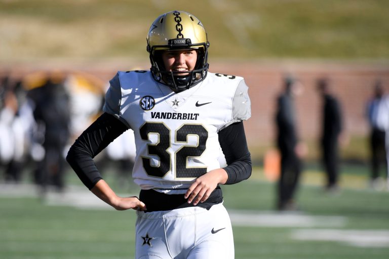 SEC accused of giving ‘participation trophy’ to Vanderbilt’s Sarah Fuller for naming her co-player of the week after 41-0 loss