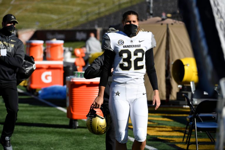 Placekicker Sarah Fuller’s moment was historic. The media coverage is also overblown