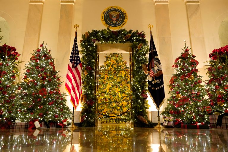 Trumps and Bidens thank medical professionals and veterans in Christmas messages