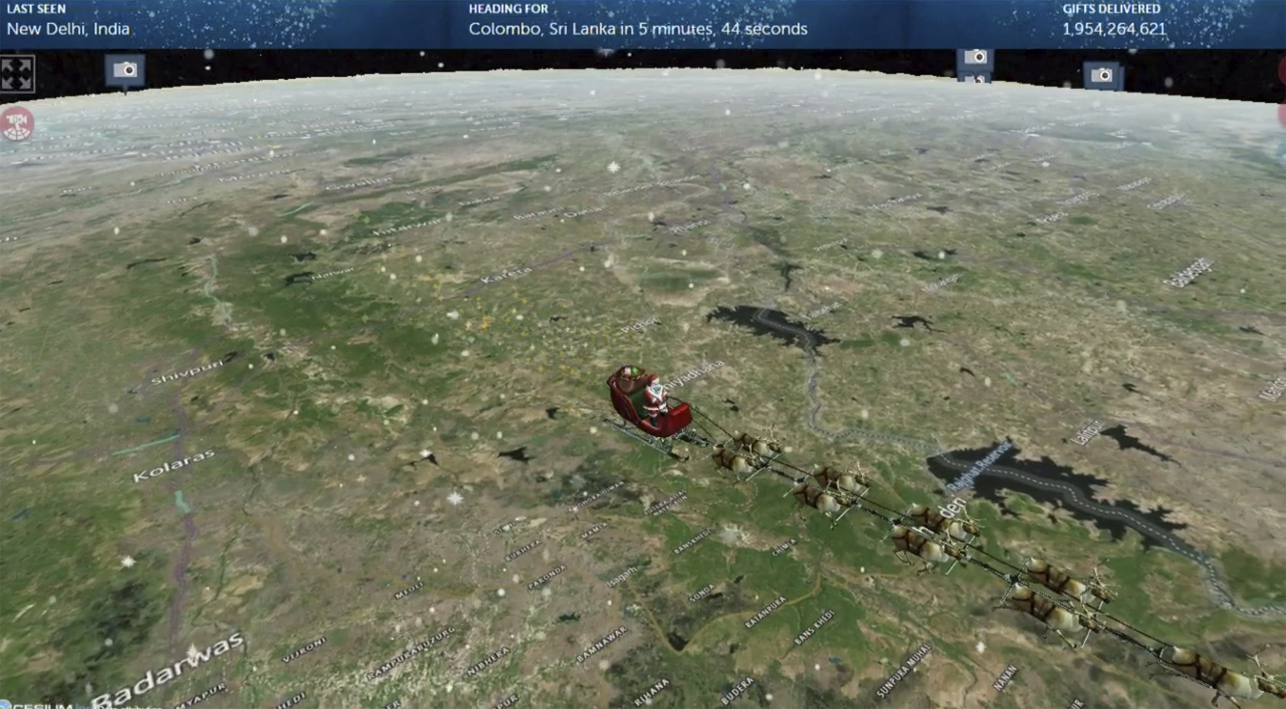 NORAD tracker 2023 LIVE: Follow Santa across the globe this Christmas
