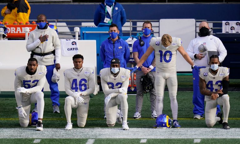 NFL players, endorsed by the league, say Americans are irredeemably racist
