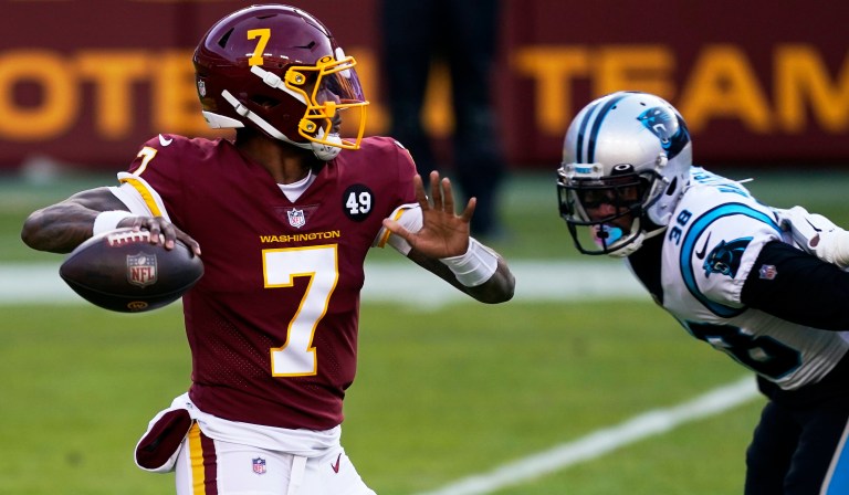 Washington Football Team releases quarterback Dwayne Haskins