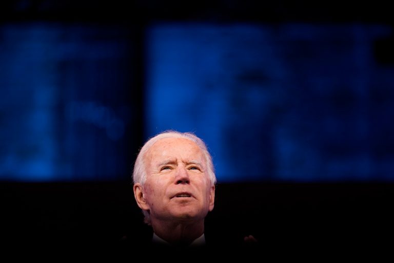Joe Biden speaks at The Queen theater, Tuesday, Dec. 29, 2020, in Wilmington, Del.