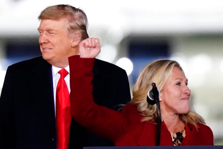 MTG: Dump the centrists. ‘We are the base’