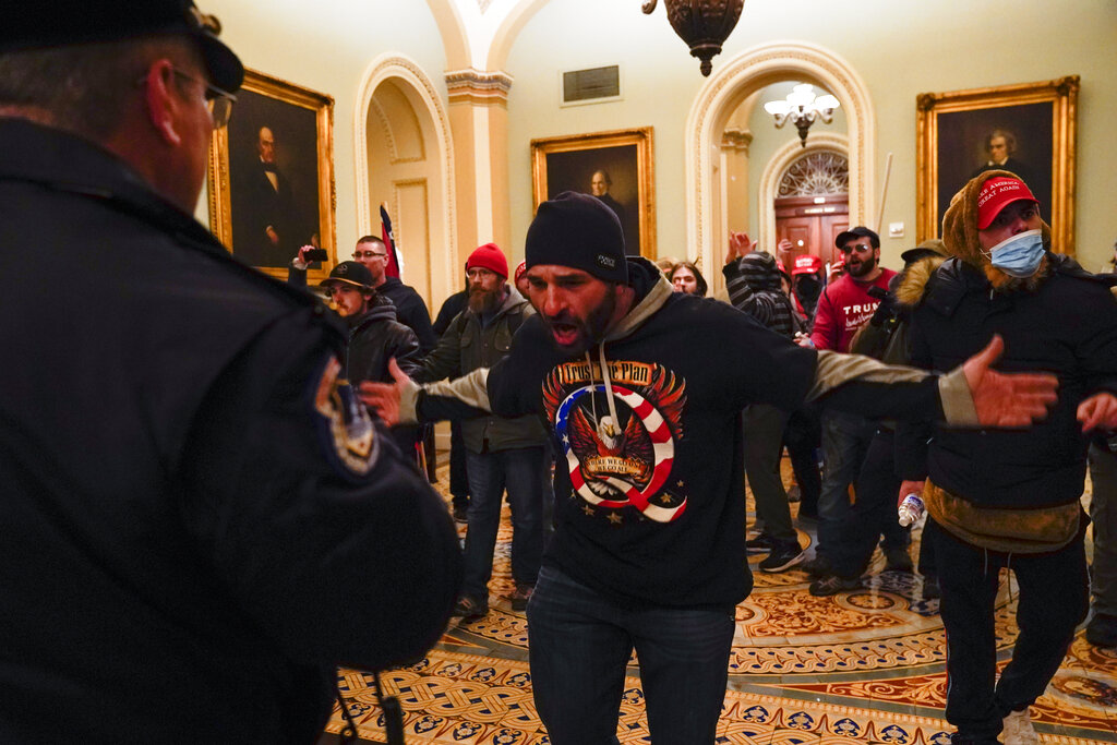 Send in the troops and lock them up: Traitors are storming the Capitol