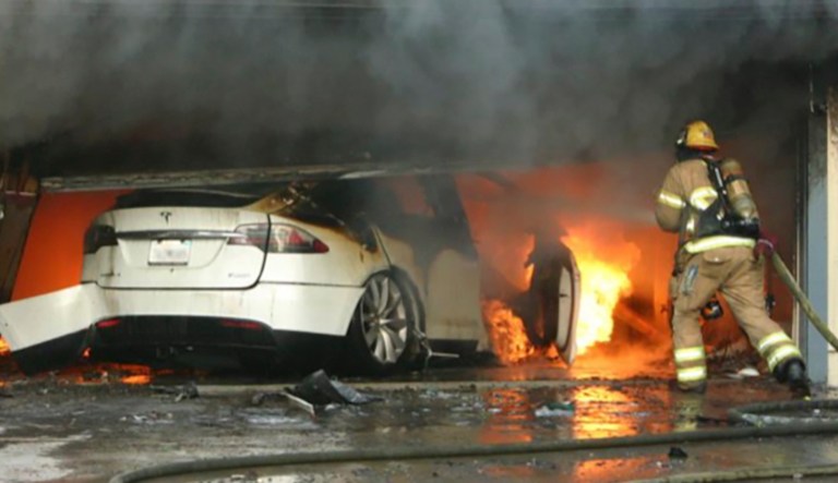 U.S. safety investigators say electric vehicle fires pose risks to first responders, and manufacturers have inadequate guidelines to keep them safe. 
