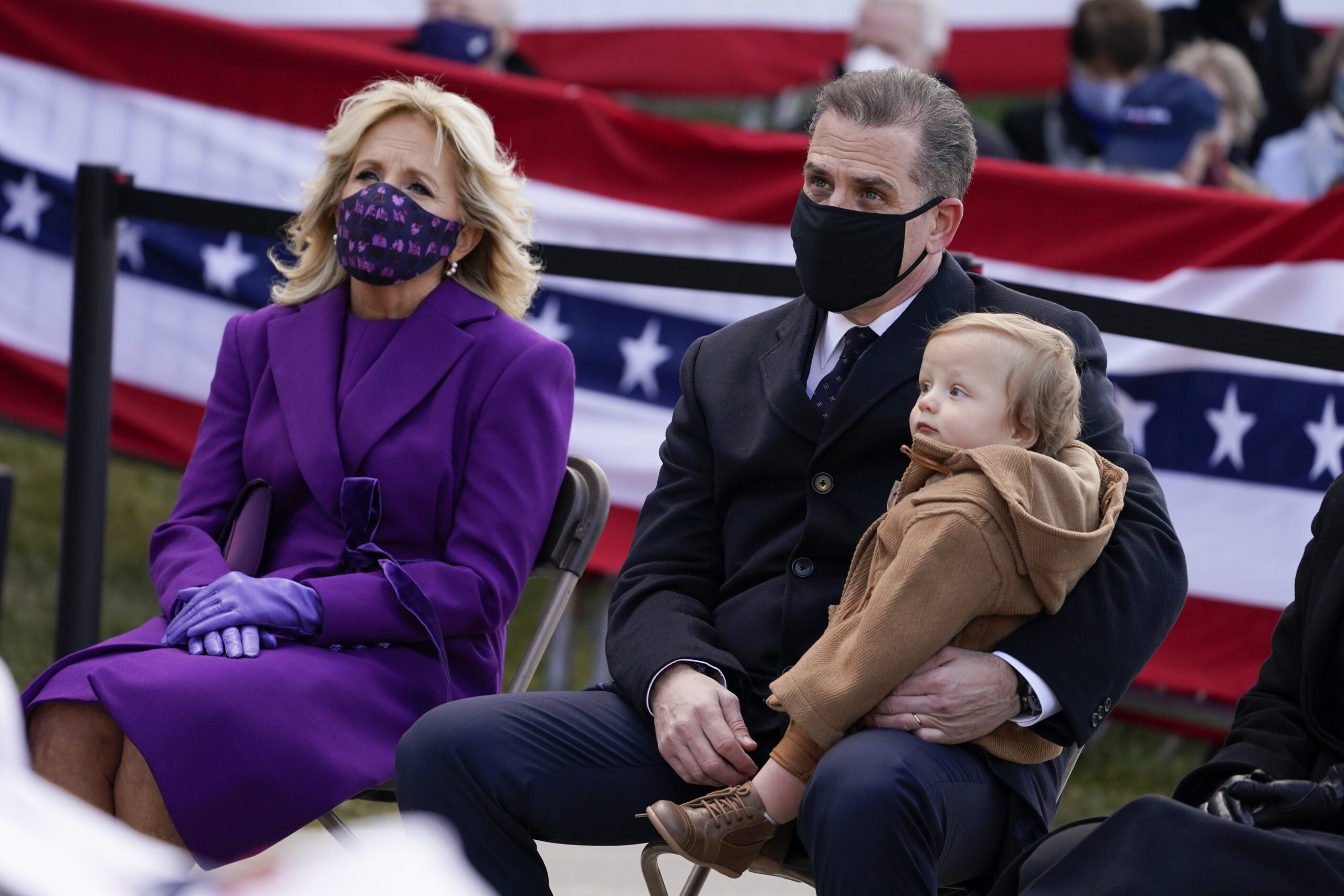Hunter Biden attends father’s inauguration