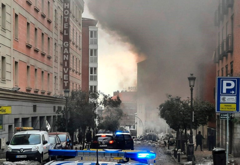 At least three dead and several injured after blast shakes Madrid