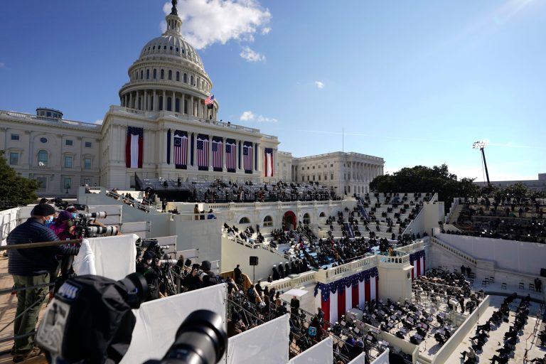 Hitting the ground running, Kamala Harris works to sway senators on Biden Pentagon pick