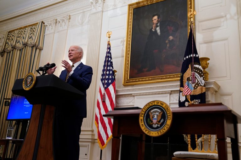 Biden says pandemic ‘trajectory’ can’t be changed in coming several months