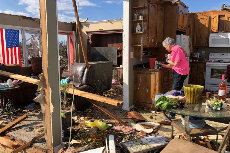 Tornado rips through Alabama, killing one and wounding dozens