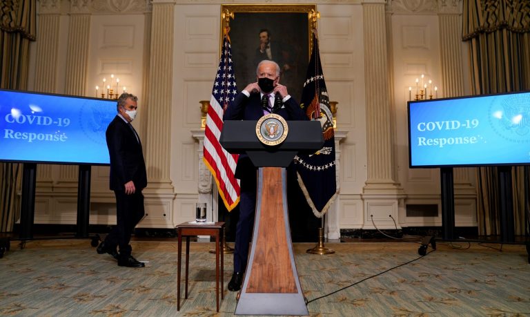 In departure from freewheeling Trump, Biden puts scientists at forefront of coronavirus briefings