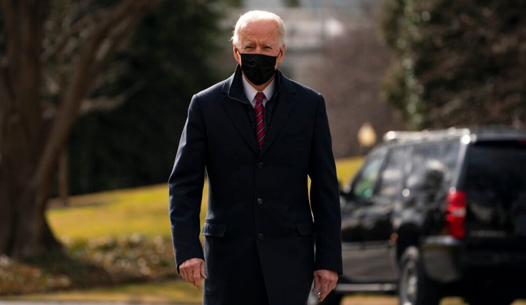 Biden says he’s not pressing Republican senators to convict Trump