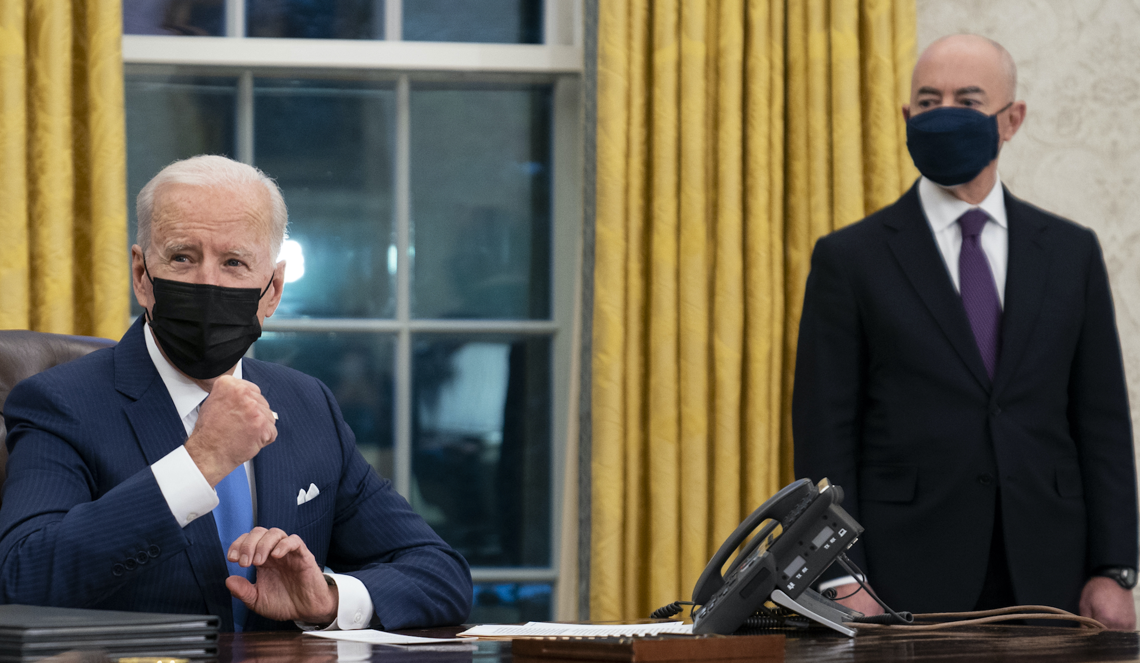 Western sheriffs call for Biden to fire Mayorkas