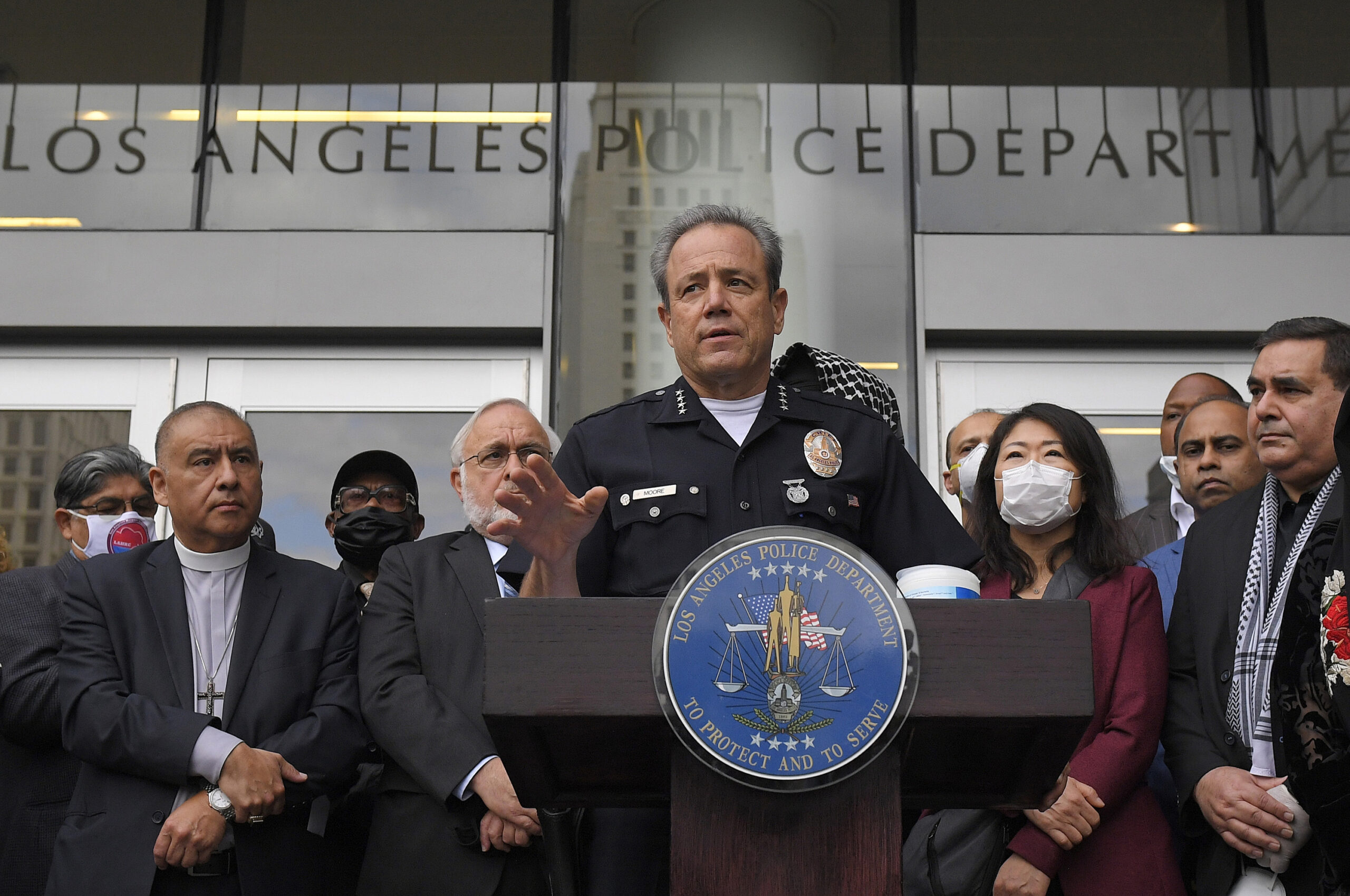 LAPD investigating allegations of officers circulating Valentine’s Day post mocking George Floyd