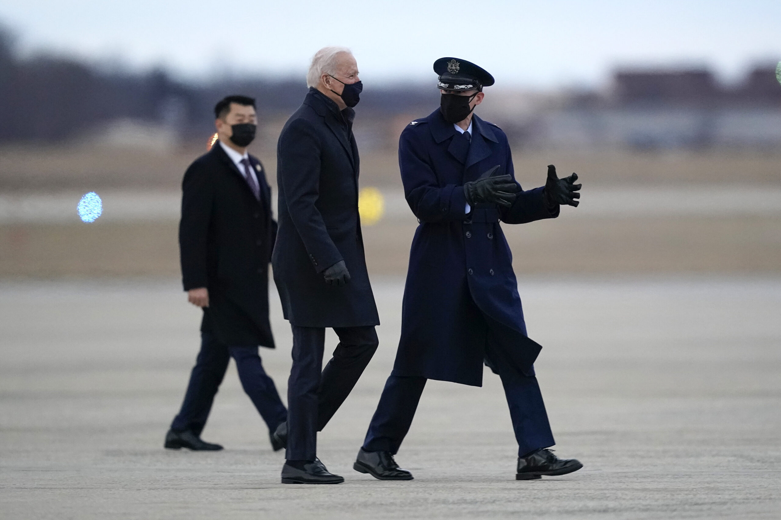 Biden takes COVID-19 rescue pitch to battleground Wisconsin