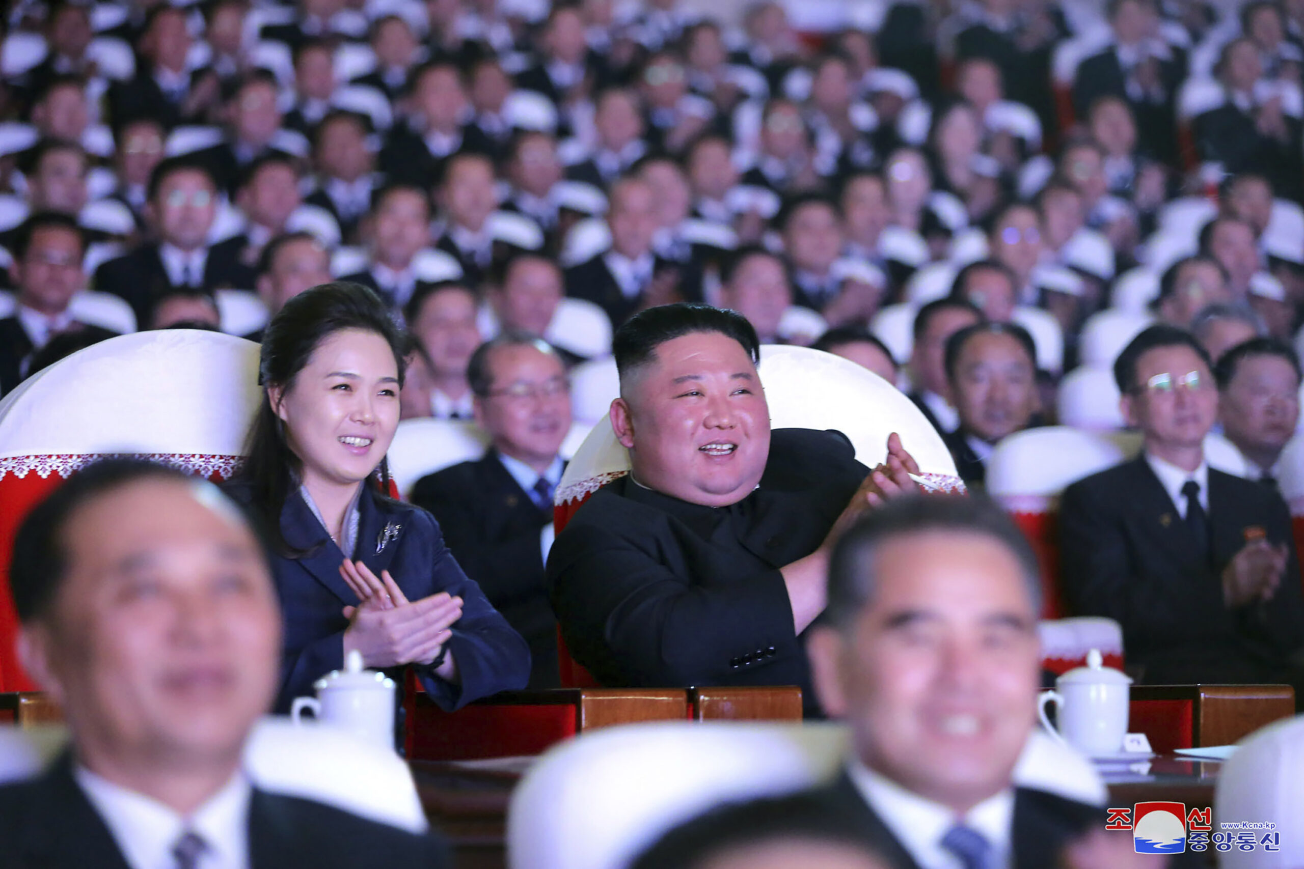 Wife of Kim Jong Un makes first public appearance in over a year