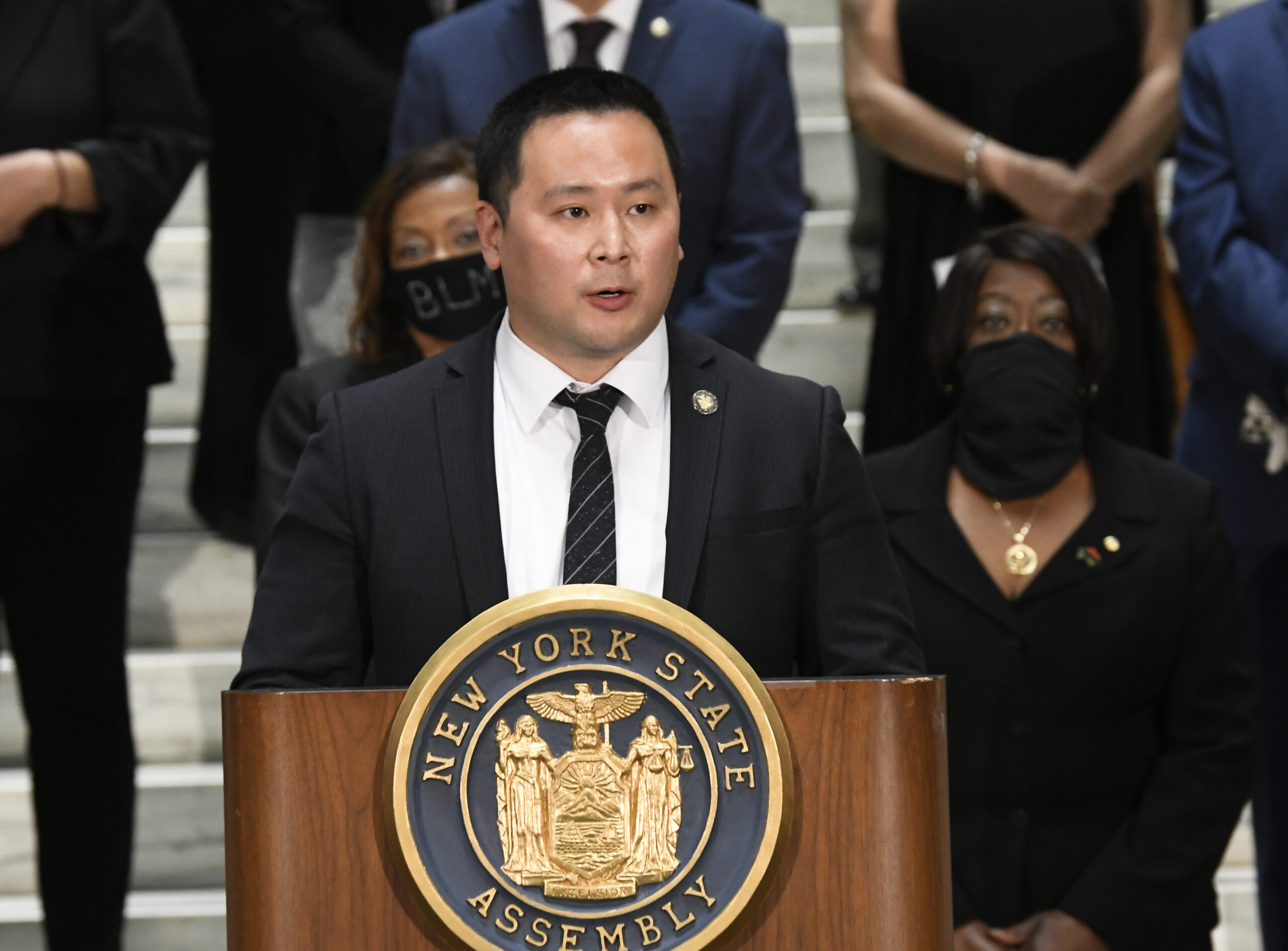 Democratic Assemblyman vows support for aide who accused Andrew Cuomo of sexual harassment