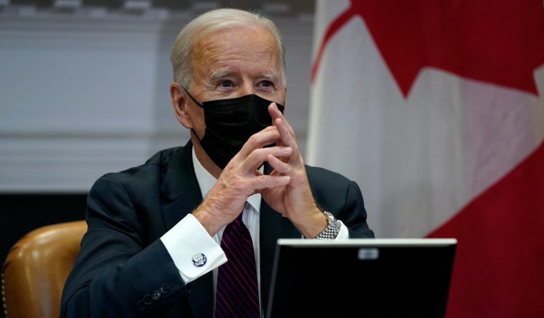 Biden and Trudeau seek to reignite US-Canada ‘bromance’ after first bilateral meeting