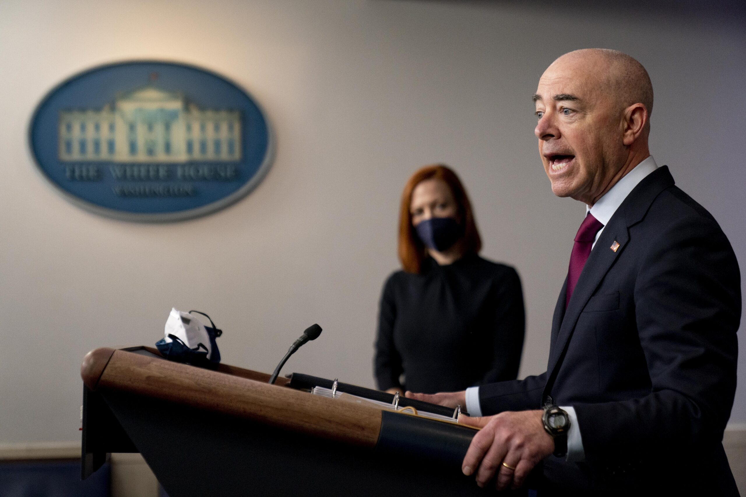 DHS Secretary Alejandro Mayorkas visits border as crossings hit 15-year high