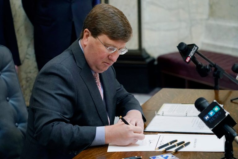 Mississippi Gov. Tate Reeves.