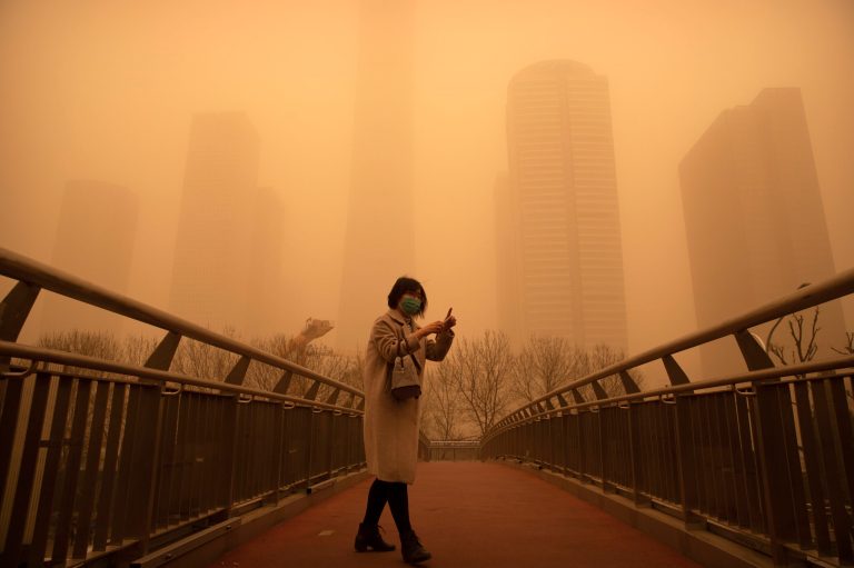 Beijing roiled by worst sandstorm in a decade