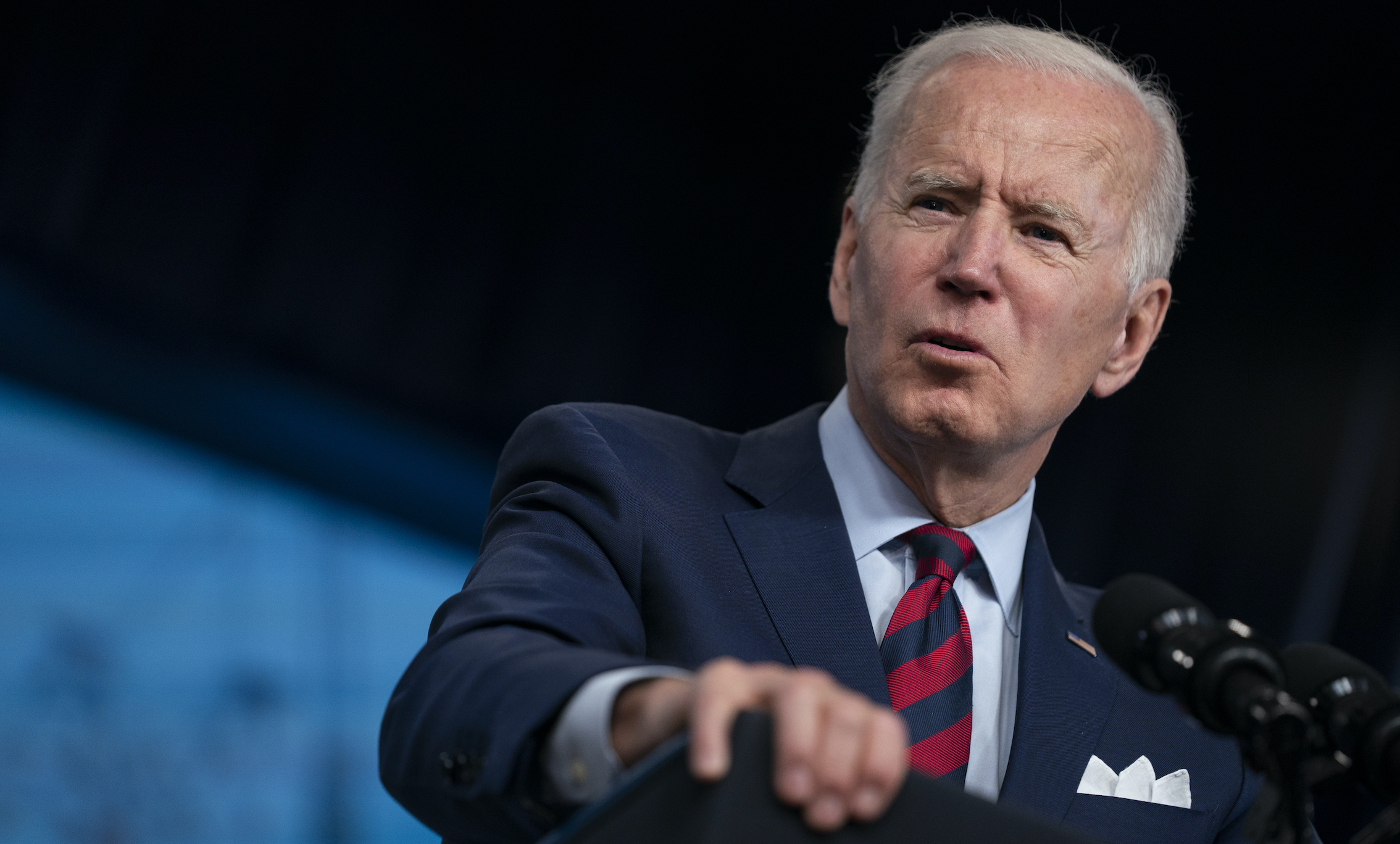 Biden takes aim at the judiciary