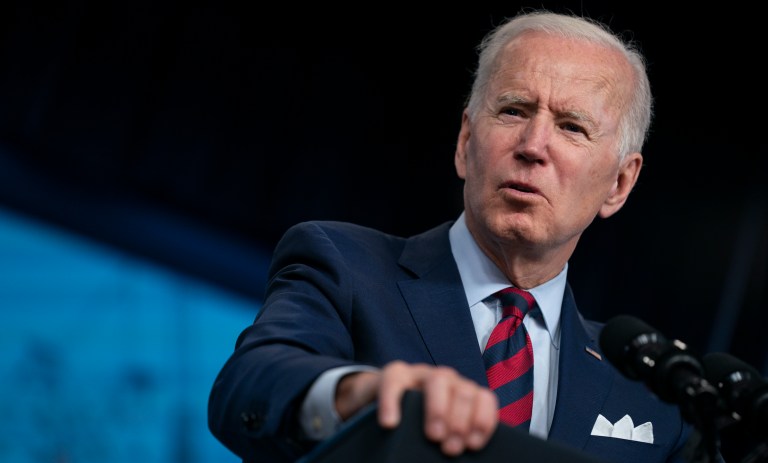 Biden takes aim at the judiciary