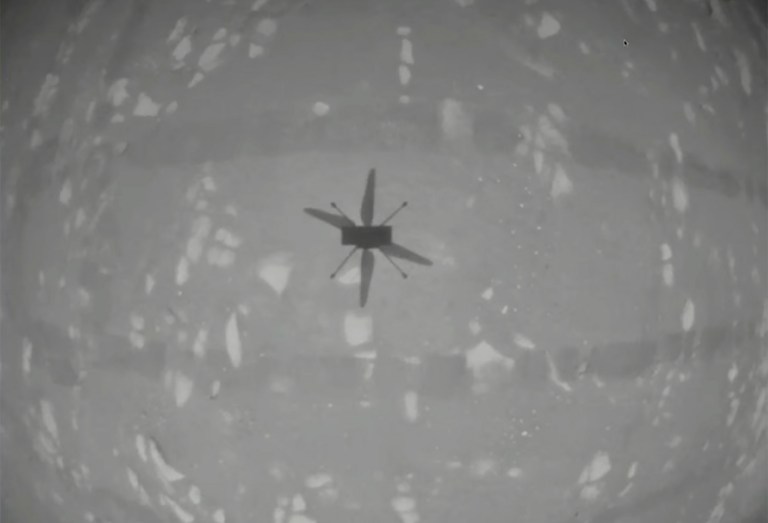 NASA’s Mars helicopter becomes first successful flight on another planet