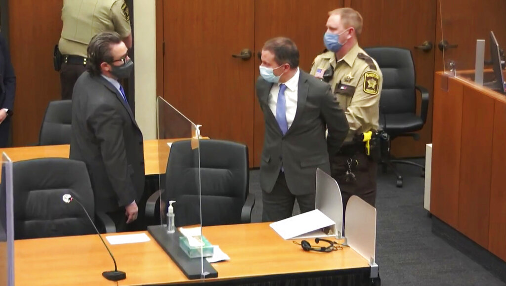 Derek Chauvin found guilty of murder of George Floyd