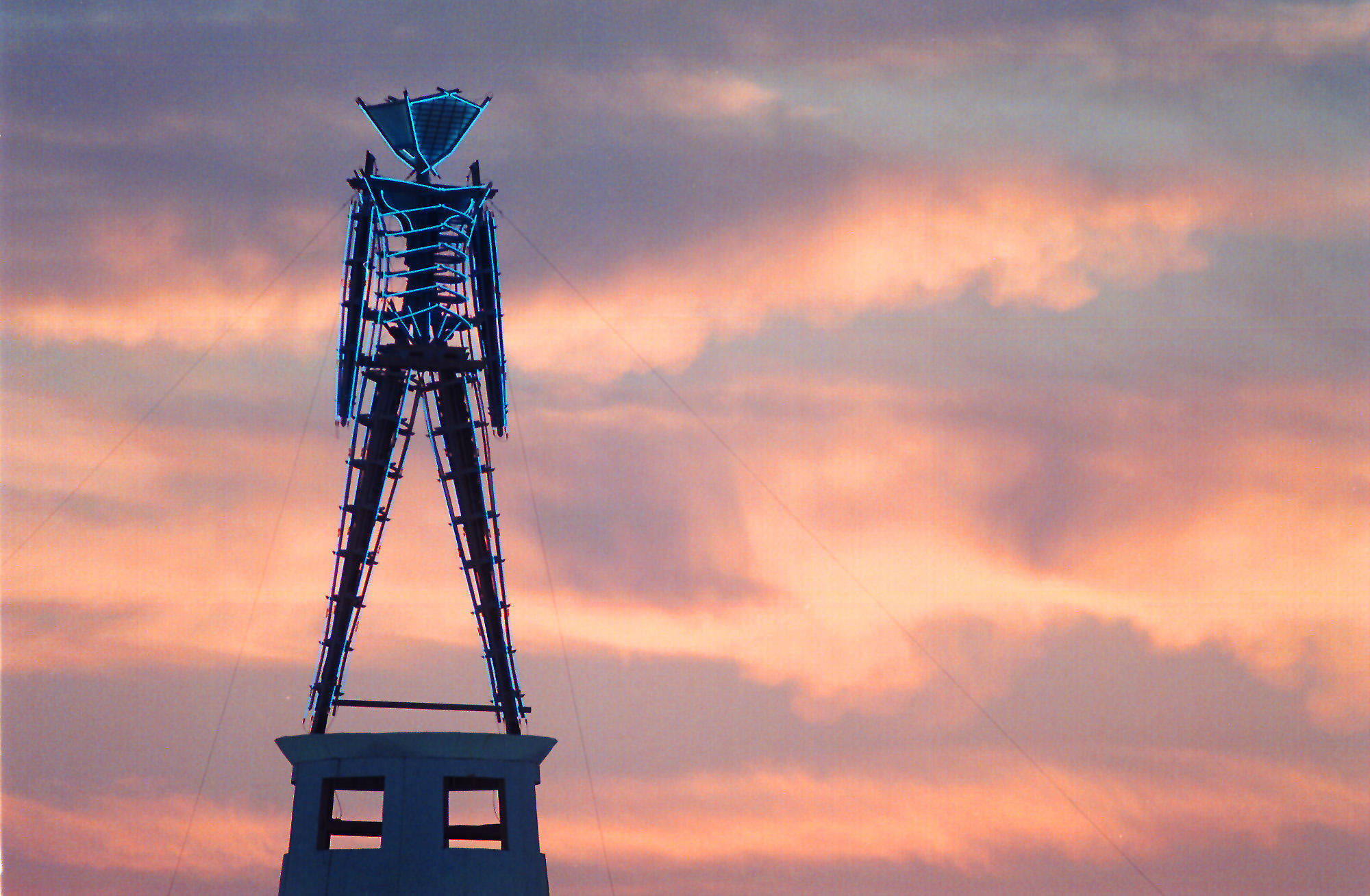 Anti-capitalist climate protesters stop traffic outside Burning Man festival