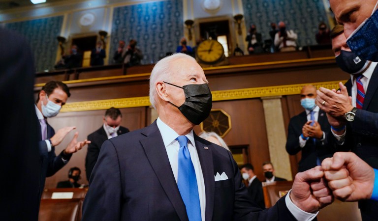 Biden makes bipartisan pitch on ‘infrastructure’ and cancer