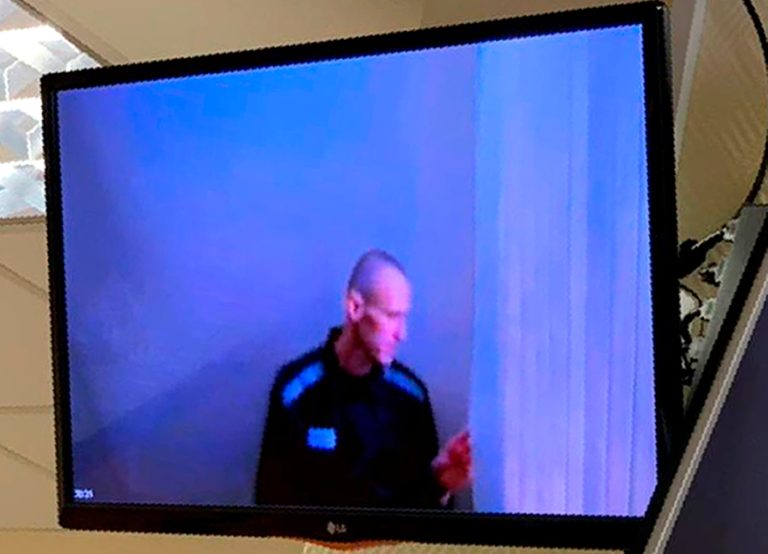 Alexei Navalny calls himself a ‘skeleton’ in post-hunger strike court appearance