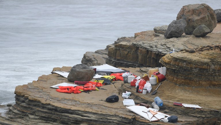 Three dead and 27 rescued after suspected smuggling boat overturns off San Diego coast