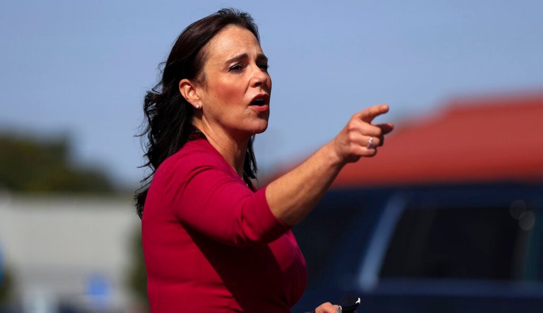 Jane Timken targets Ohio GOP Senate rivals Josh Mandel and JD Vance